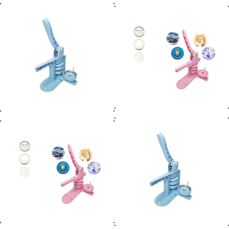 Pin Button Badge - Strumento Portatile per Creare Badge in