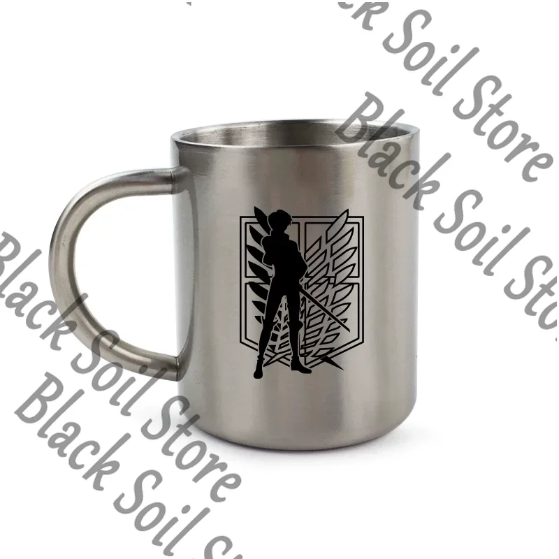 Anime Merchandise Mugs - Tazza in Metallo di Levi Ackerman