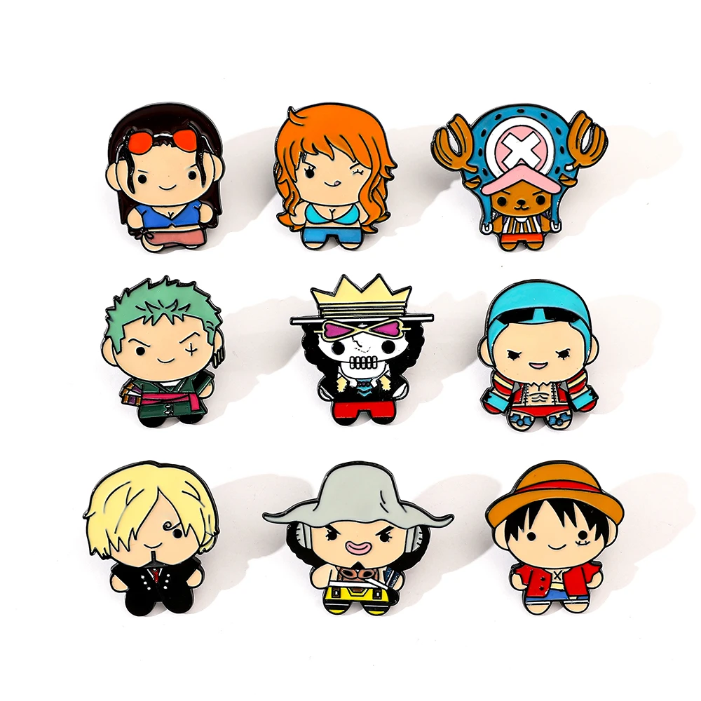 Enamel Pin Set - Set di 9 Spille Creative a