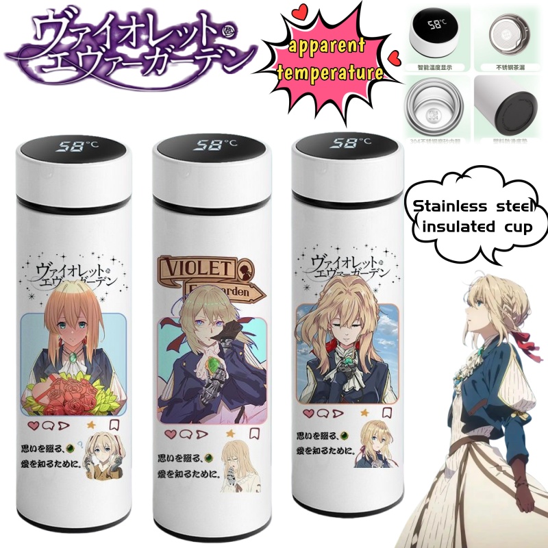 Anime Merchandise Mugs - Violet Evergarden Retro Artistico Creativo Anime