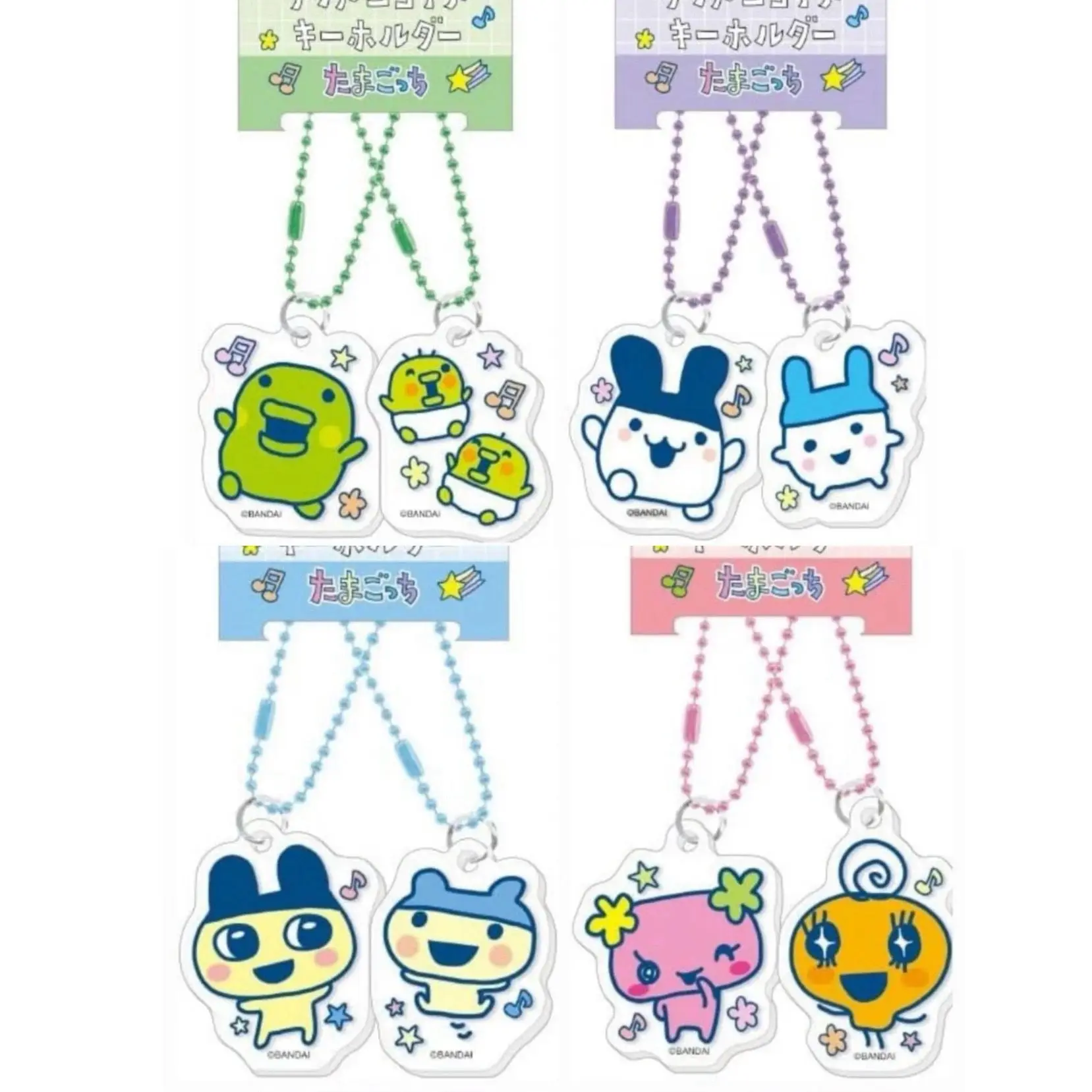 Anime Merchandise Keychain - Portachiavi in acrilico a forma di
