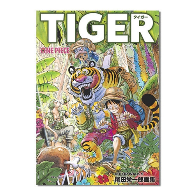 Art Book Illustration - Libro Illustrato One Piece Color Walk
