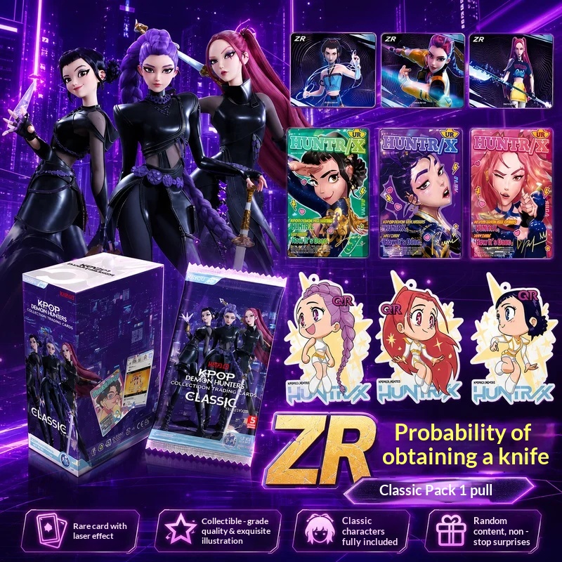 Anime Merchandise Bag - Autentico Kayou K-Pop: Demon Hunters Cards