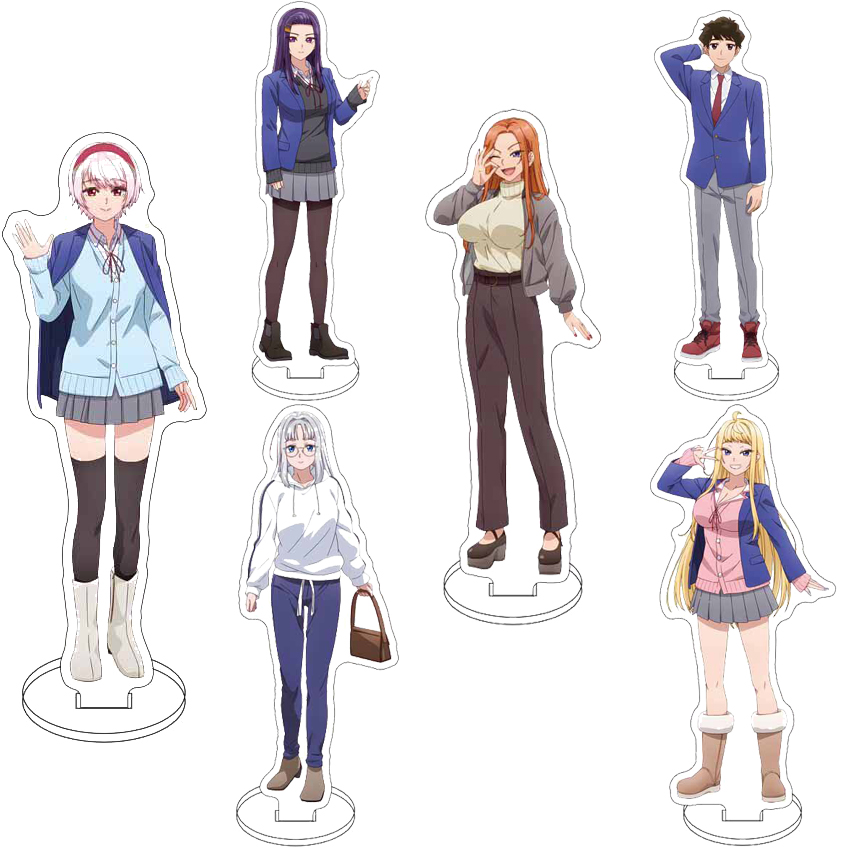 Anime Merchandise Gift - Supporto per figurine in acrilico da
