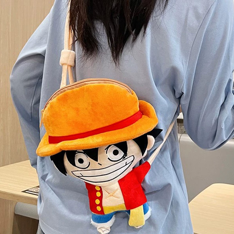 Anime Merchandise Bag - Nuova Borsa a Tracolla in Peluche