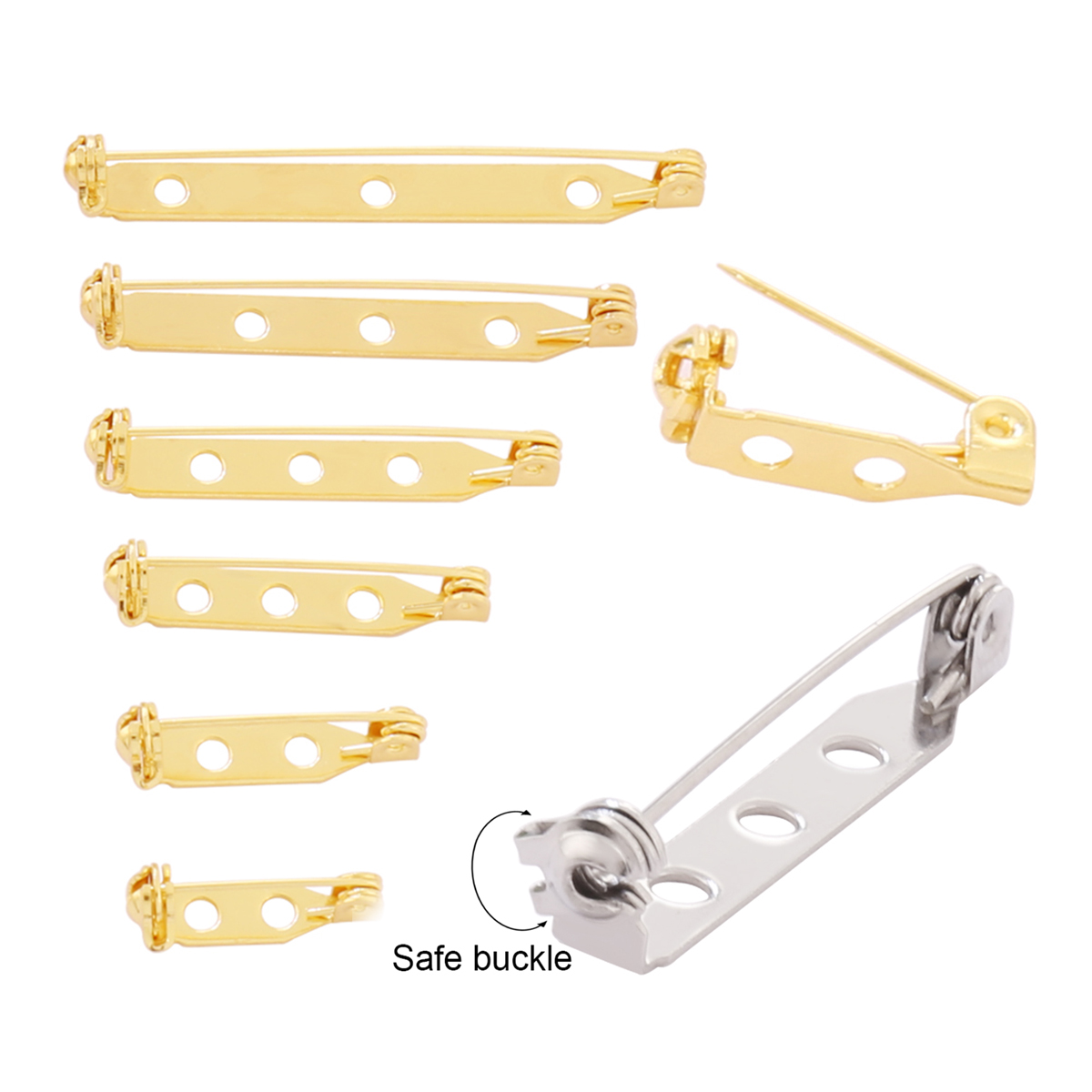 10 pz 17-45mm Spilla Clip Base - Pin Button Badge recensione e prezzo