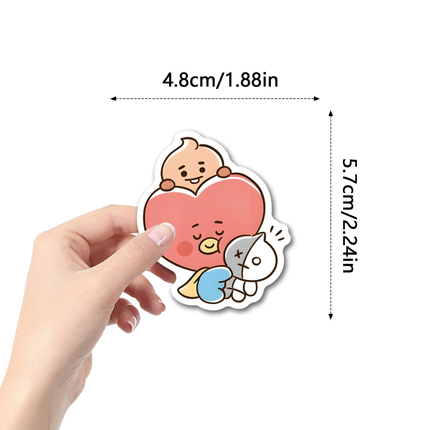 Adesivi e Carte BT21 Anime Kaw - Anime Merchandise Mugs recensione e prezzo