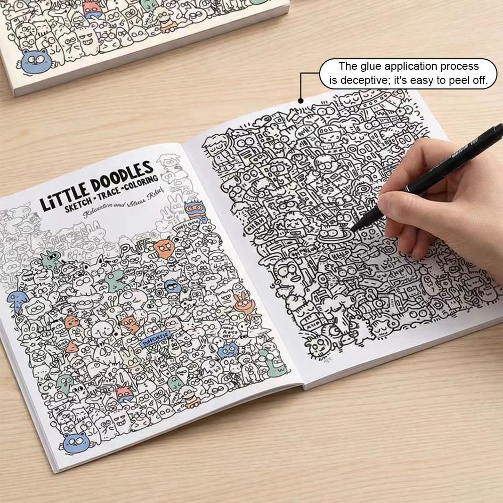 Pagine da colorare di Little D - Art Book Illustration recensione e prezzo